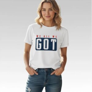Marcus Jones We All We Got Hoodie Bigfirefashion