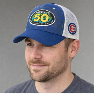 2026 Chicago Cubs Survivor 50 Cap Giveaway