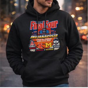 2026 Arizona Illinois Michigan Uconn Final Four Shirt Giveaway