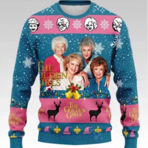 2025 The Golden Girls Ugly Christmas Sweater - Bigfirefashion