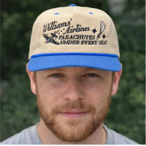 Williams Airlines Parachutes Under Every Seat Hat - Bigfirefashion
