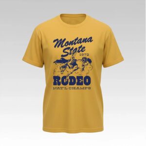 Brenna Greene Montana State 1972 Rodeo Nat'l Champs Shirt Bigfirefashion