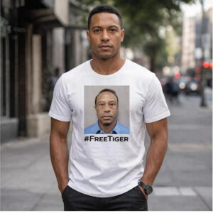 Tiger Woods Free Tiger Mug Shot Shirt - Bigfirefashion