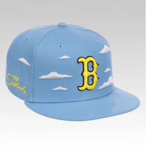 2026 Boston Red Sox The Simpsons Clouds Hat - Bigfirefashion