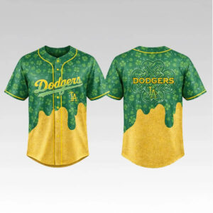 2026 LA Dodgers Patrick's Day Jersey - Bigfirefashion