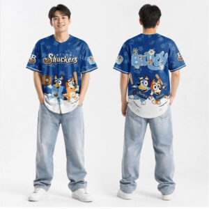 2026 Biloxi Shuckers Bluey Game Night Jersey