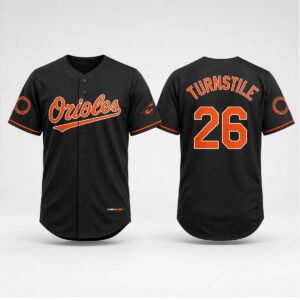 2026 Orioles Turnstile Night Jersey Giveaway