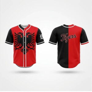 2026 Detroit Tigers Albanian Heritage Jersey Giveaway