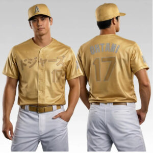 2026 Dodgers Tokyo Gold Jersey Giveaway - Bigfirefashion