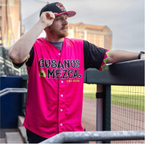 2026 Hub City Spartanburgers Gusanos Mezcal Del Burg Giveaway Jersey - Bigfirefashion