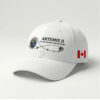 Artemis 2 To The Moon And Beyond Canada Flag Hat