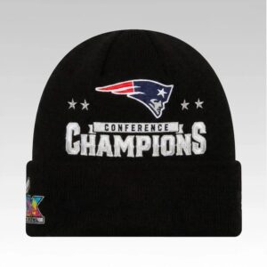2026 Patriots AFC Bowl LIX Conference Champions Beanie Hat - Bigfirefashion