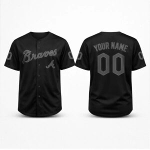 2026 Atlanta Braves Blackout Jersey