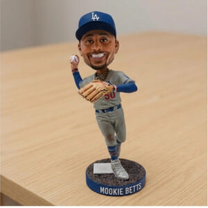 2026 LA Dodgers Mookie Betts Game 7 Double Play Bobblehead