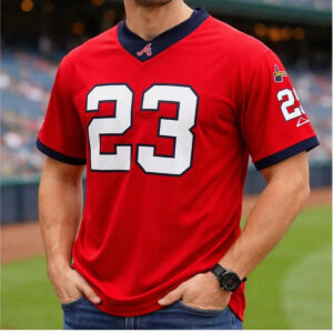 2026 Atlanta Braves Michael Harris II Jersey Giveaway - Bigfirefashion
