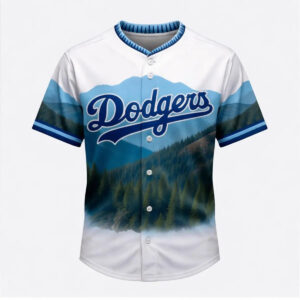 2026 LA Dodgers San Gabriel Mountains Jersey - Bigfirefashion
