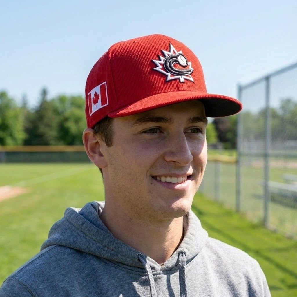 Canada Flag World Baseball Hat 1