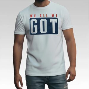 Marcus Jones We All We Got Hoodie Bigfirefashion