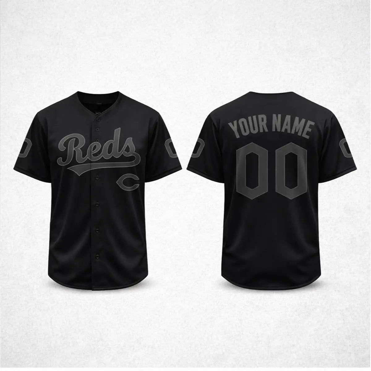 Cincinnati Reds Blackout 2026 Jersey - Bigfirefashion