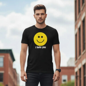 I Hate You Mmiley Smile Face Shirt - Bigfirefashion