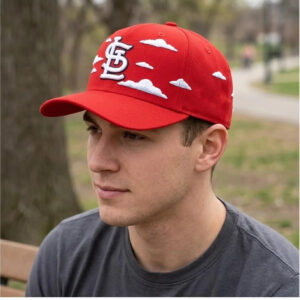 2026 Cardinals The Simpsons Clouds Hat