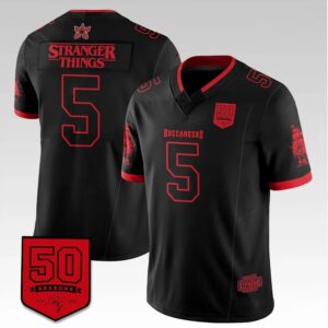 2026 Buccaneers Stranger Things 50 Season Jersey Bigfirefashion