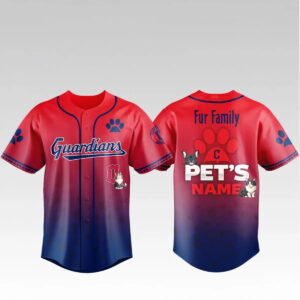 2026 Guardians Fur Family Pet Game Night Jersey - Bigfirefashion