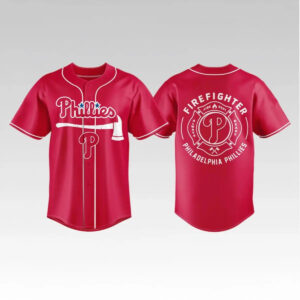 2026 Philadelphia Phillies Firefighter Application Jersey - Bigfirefashion