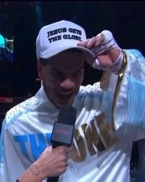 Eric Martinez Jesus Gets The Glory Hat 2