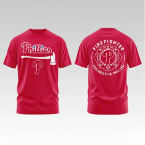 2026 Philadelphia Phillies Firefighter Application Shirt - Bigfirefashion