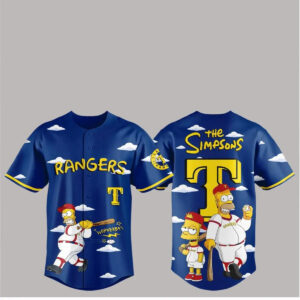 2026 Rangers The Simpsons Wonderbat Clouds Jersey