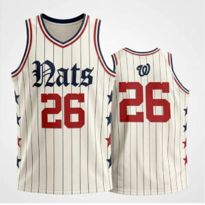 2026 Washington Nationals Basketball Jersey Giveaway