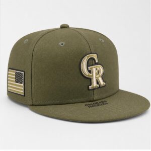 2026 Colorado Rockies Military Armed Forces Day Hat