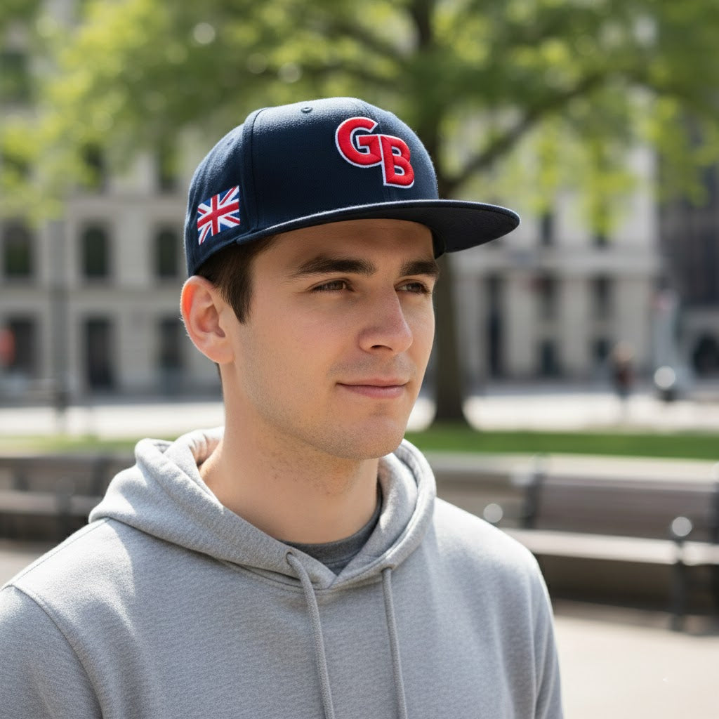 Great Britain England Flag World Baseball Hat 1