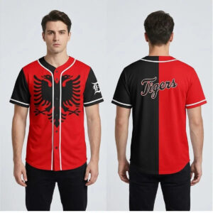 2026 Detroit Tigers Albanian Heritage Jersey Giveaway