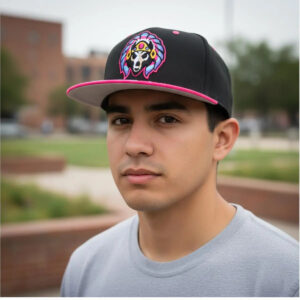 2026 El Paso Chihuahuas Matachines Pink Giveaway Hat - Bigfirefashion