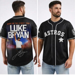 2026 Astros Luke Bryan Word On The Street Tour Jersey - Bigfirefashion