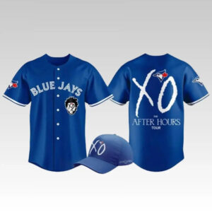 2025 Toronto Blue Jays The Weeknd After Hours Tour Jersey - Bigfirefashion