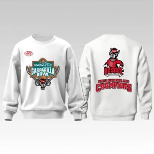2025 NC State Wolfpack Gasparilla Bowl Myrtle Beach Bowl Champions Shirt Bigfire Fashion