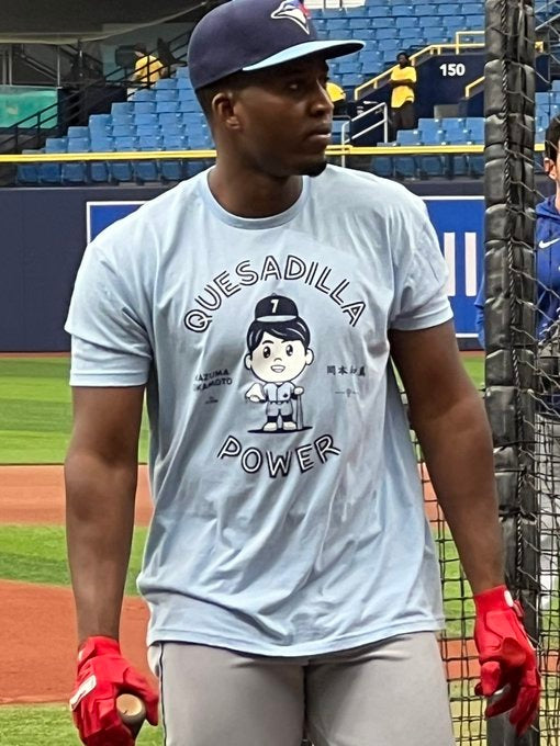 Jesus Sanchez Kazuma Okamoto Quesadilla Power Shirt 2