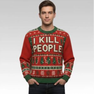 2026 Anthony Fauci I Kill People Christmas Ugly Sweater Bigfire Fashion