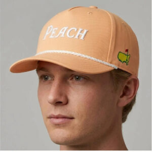 2026 Masters Golf Peach Hat