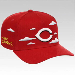 2026 Cincinnati Reds The Simpsons Clouds Hat - Bigfirefashion