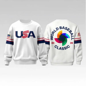 2026 USA Baseball World Baseball Sweatshirt - Bigfirefashion