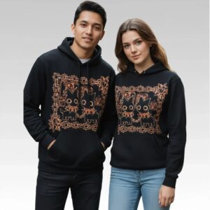 Cat Asylum Bleached Shirt Bigfirefashion