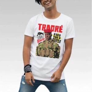 Ibrahim Traore We Are Not In A Democracy We Are In A Revolution Shirt - Bigfirefashion