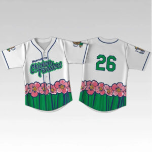 2026 New Hampshire Fisher Cats Manchester Chicken Tenders Giveaway Jersey - Bigfirefashion