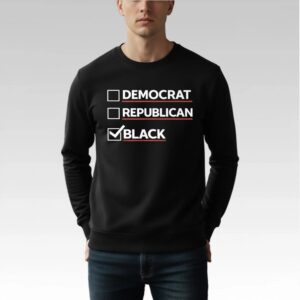 Dr Boyce Watkins Democrat Republican Black Shirt - Bigfirefashion