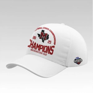 2025 Muenster ISD Champions Football State Championship Hat Bigfirefashion
