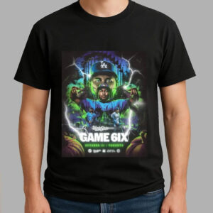 2025 Blue Jays Vs Dodgers World Series Game 6ix Halloween Shirt - Bigfirefashion